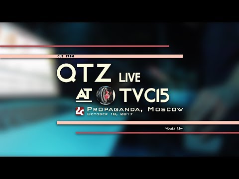 House jam cut from QTZ live @ TVC15 (Propaganda, Moscow), October 18, 2017