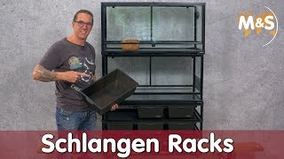 Schlangen Racks | Vorstellung der neuen Modelle | Reptil TV