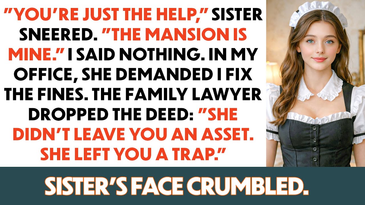 Sister Said 'My Dad Owns This Mansion Now'   Until The City Lawyer Recognized Me...