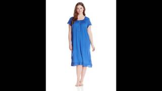 Eileen West Women's Plus-Size Belvedere Bloom Cap Sleeve Waltz Length Plus Gown, Royal Blue, 2X