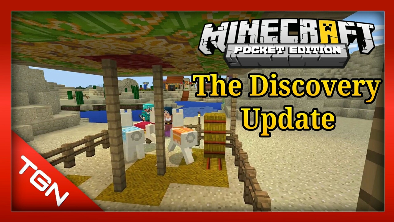 Trailer Oficial Minecraft Discovery Update coming to Pocket - Win 10