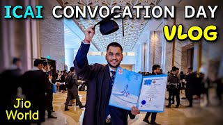 My CA Convocation Day at Jio World BKC Mumbai - Graduation Vlog