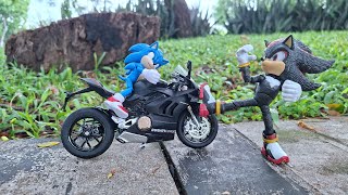 Sonic Toysactionfigurejakksmotorcyclesshadowsonicmodernprime&Cheappriceother