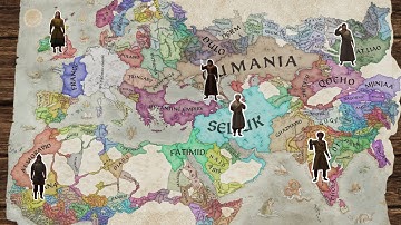 Crusader Kings 3 Time lapse: Immortal Counts