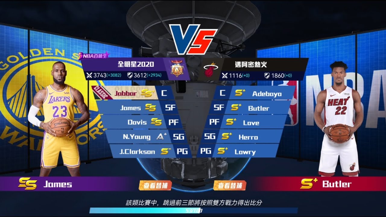 全新湖人vs 熱火  季後賽