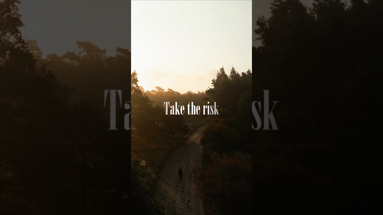 Take the risk. #motivation #selfimprovement #selfdevelopment