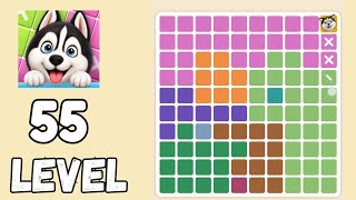 Zoodoku Level 55 Walkthrough Solution