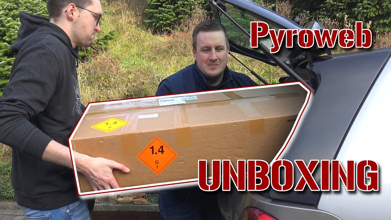 250€ Feuerwerk-UNBOXING | Pyroweb.de | mit Kai