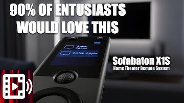 Use This in 2025 Instead Of A Bunch Of TV And Stereo Remotes Sofabaton X1S