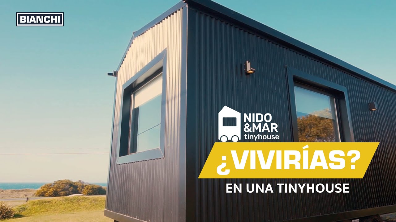 Nido y Mar Tinyhouse, una tendencia mundial, también en la Argentina.