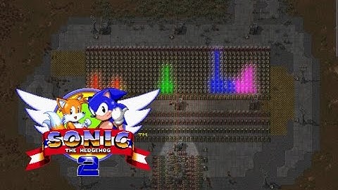 Factorio - Sonic 2 Boss Theme - Programmable speakers