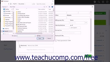 QuickBooks Online Plus 2017 Tutorial Adding New Vendors Intuit Training