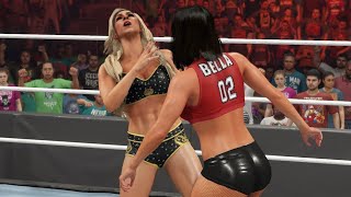 WWE 2K23 - Nikki Bella Vs Charlotte Flair RAW