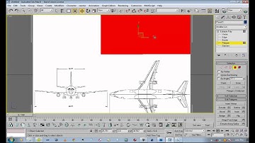 Modeling Airplane in 3D Max