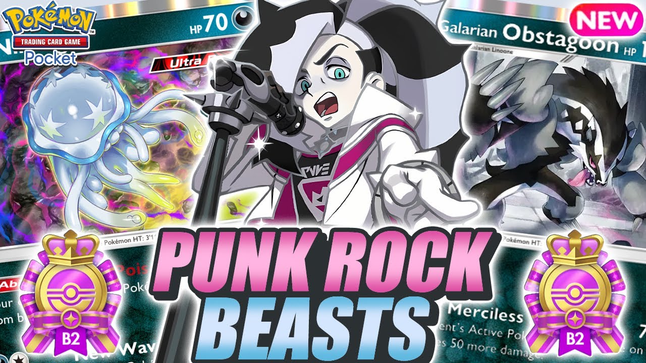 NIHILEGO Makes OBSTAGOON Even More Toxic in Fantastical Parade Emblem Event ! - Pokemon TCG Pocket