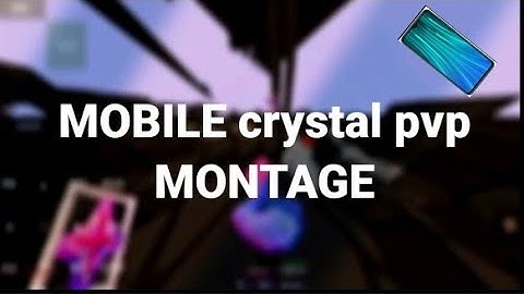 Mobile Pojav launcher owning offhand crystal pvp with phobos and w+2