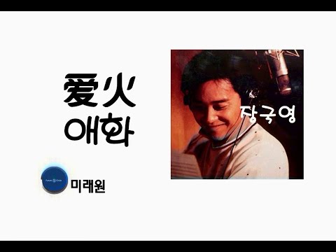 [중국노래]한글가사/해석/자막/병음 장국영(张国荣)의 애화(爱火)