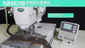 NB 9820B eyelet buttonhole machnine