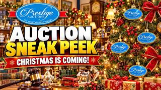 🎄 It’s Beginning to Look Like Christmas! | Auction Sneak Peek at Prestige Auctions