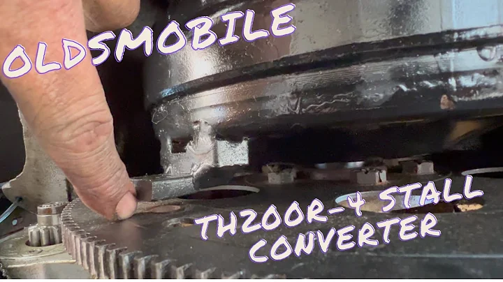 Oldsmobile TH200r-4 Stall Converter install