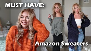 MUST HAVE: AMAZON SWEATERS