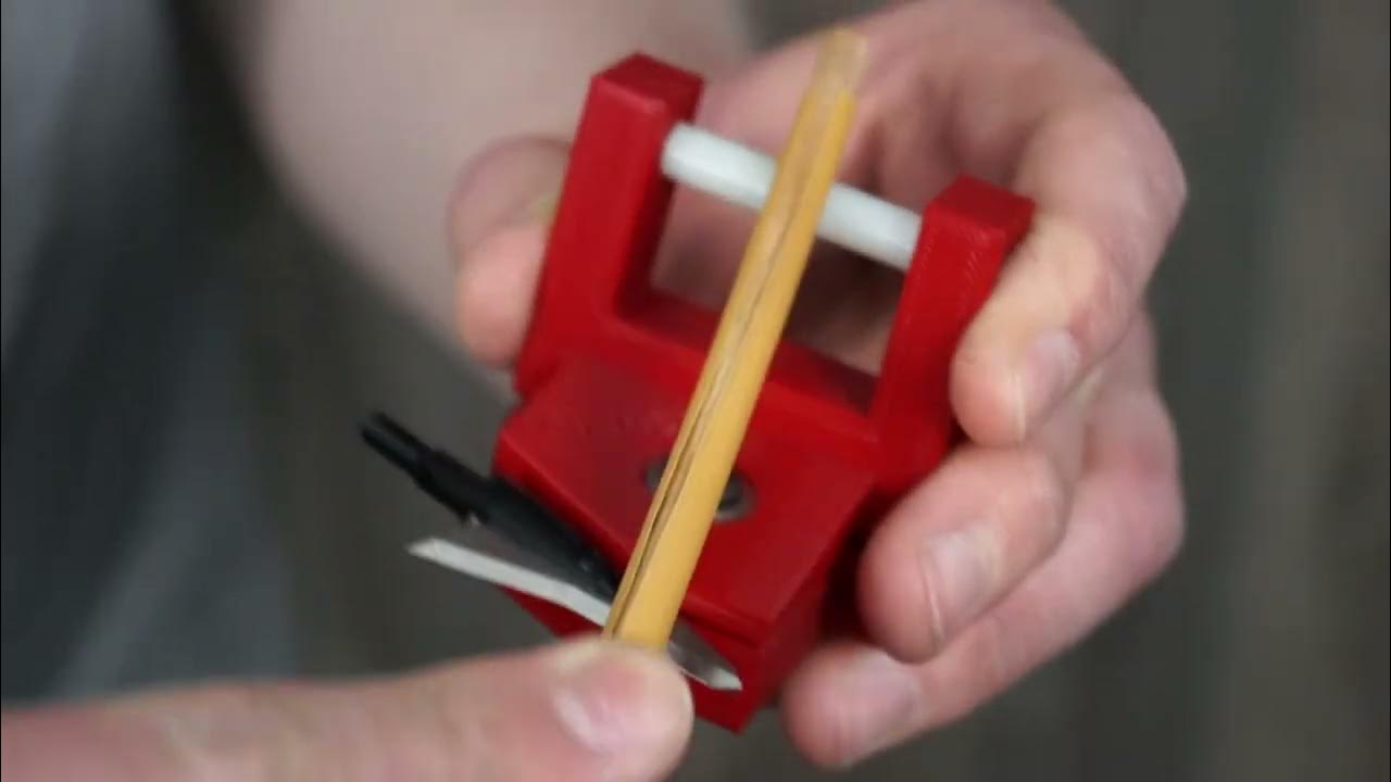 HX Pro Sharpener How to sharpen your Helix Broadheads YouTube