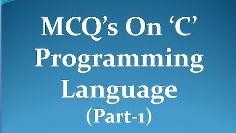 Master C Programming Langauge in Just One Sitting