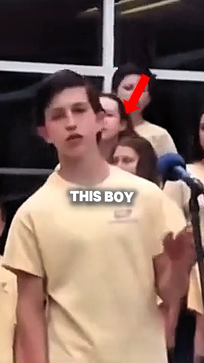 Unexpected singing moment in school!! 😱