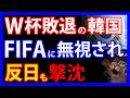 6/28 ワールドカップ敗退の韓国。教授の反日抗議もFIFAに無視されていたことが発覚