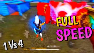 ⚡ FULL SPEED 1 VS 4 🎯⚙️ || 3 FINGER CUSTOM HUD screenshot 5