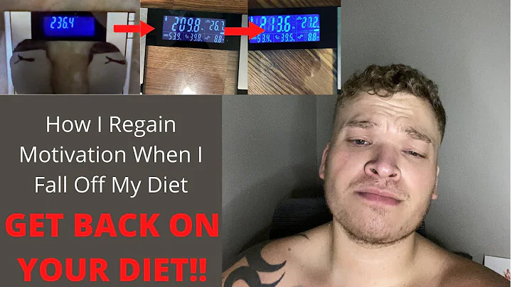 How I Regain Motivation When I Fall Off My Diet!!