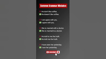 Common Grammar Mistakes You Need to Avoid! 🚫✅