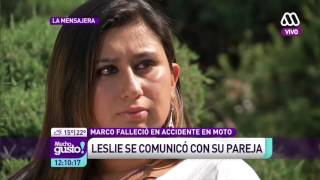 La Mensajera - Leslie se comunicó con su pareja - Mucho Gusto 2016