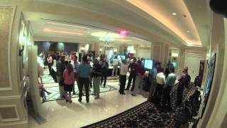 Adams logo swap sales meeting timelapse