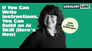 If You Can Write Instructions, You Can Build an AI Skill (Here's How)