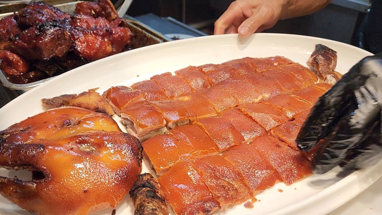 即燒上品#燒乳豬， 爆汁脆皮熱辣辣榕記陳皮燒鵝，肥美焦糖#腩仔#叉燒 肥美#油鷄 #探店 #太極師傅 #燒臘 香港燒鵝排名 #茶餐廳  #chatgpt TST #deepseek #grok4