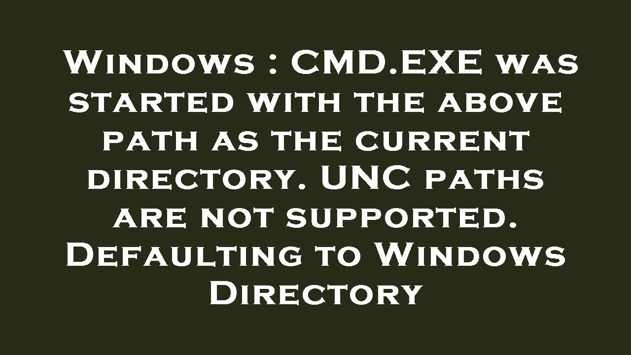 How to Find CMD (cmd.exe) Path/Location on Windows 