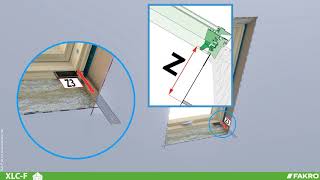 FAKRO XLC-F Internal linings - fitting instruction