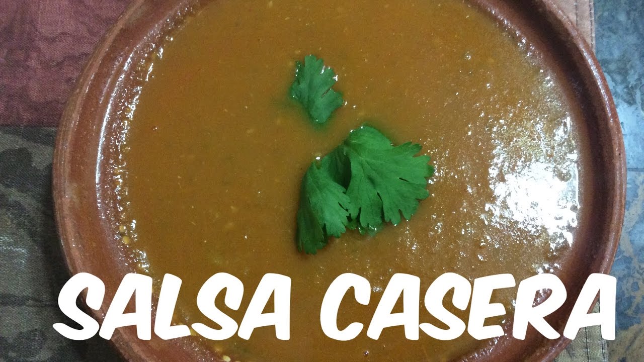 Como Hacer Una Rica Salsa Casera YouTube