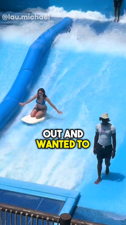 She Was Surfing When She Lost Her Clothes 😱