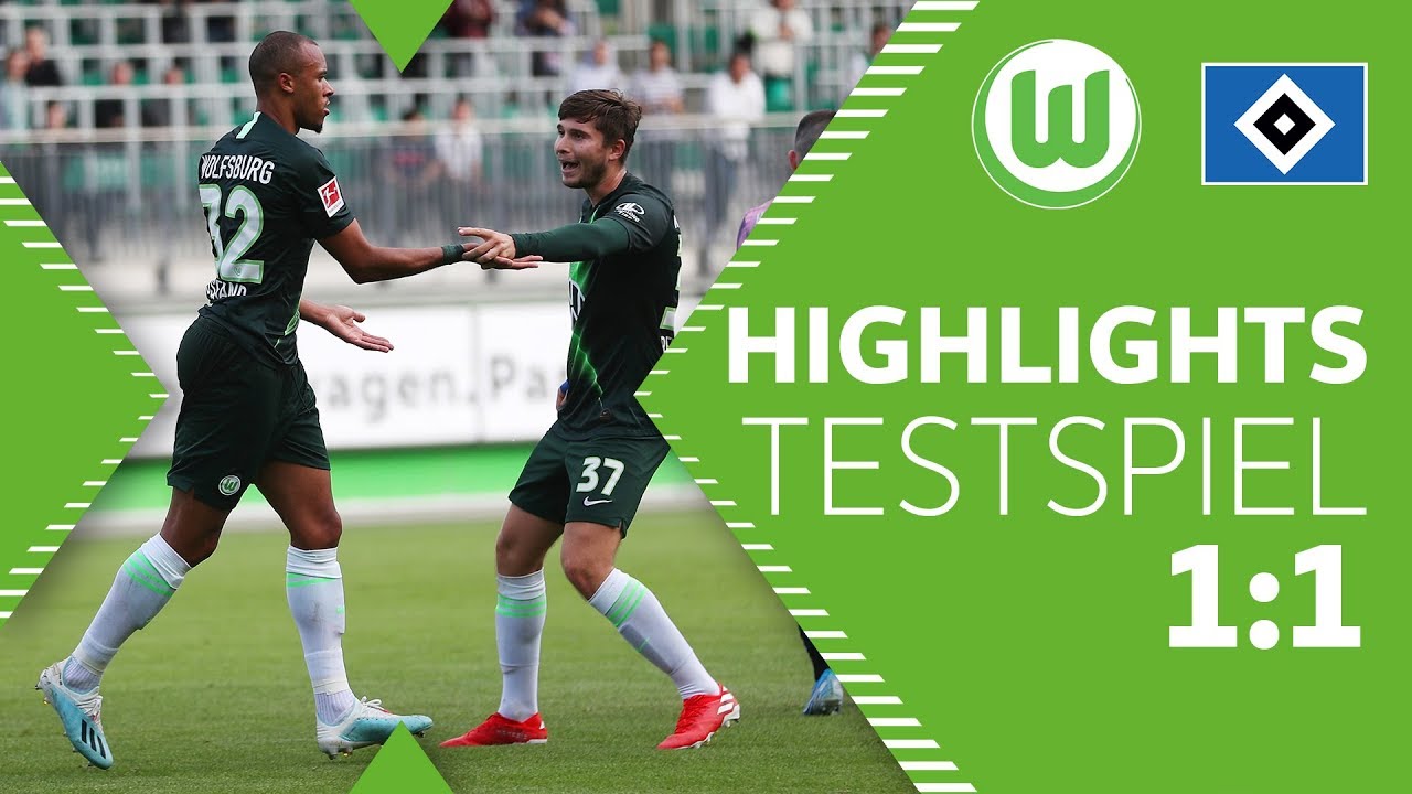 Highlights Testspiel Vfl Wolfsburg Hamburger Sv 1 1 Youtube