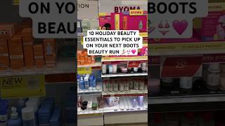 10 HOLIDAY BEAUTY ESSENTIALS TO PICK UP ON YOUR NEXT BOOTS BEAUTY RUN 🏄🏻‍♀️👙🩷 #holidayseason