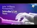Jwilliams  schindlers list  full piano accompaniment
