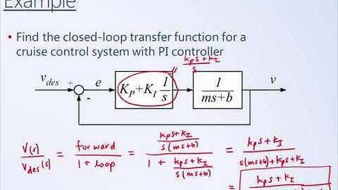 System Dynamics and Control: Module 14b - Design Example