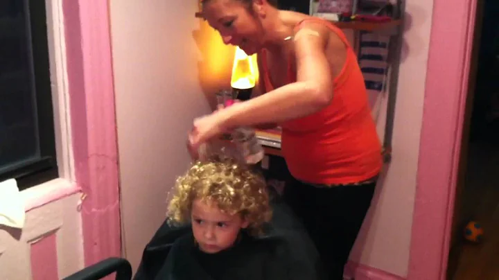 First haircut!