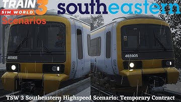 TSW 3 southeastern Highspeed scenario: Temporary Contract