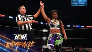 Athena Continues To Roll Ahead Of Her Roh Womens Le Match Aew Rampage, 12222