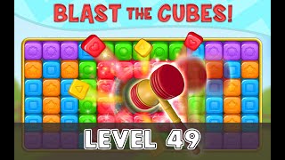 Cube Blast Level 49 (No Boosters)