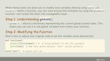 How to Dynamically Name a Variable in Python using Function Arguments