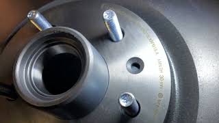 Brembo Brake Rotor Bore Size Increase for Larger Hub.